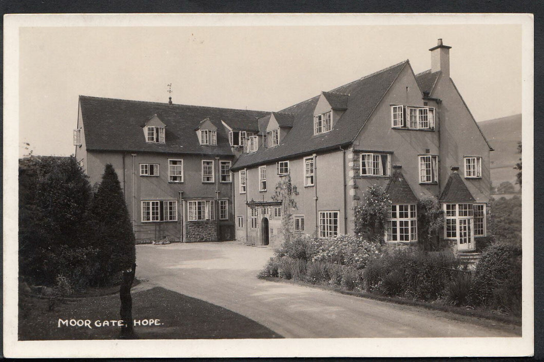 Derbyshire Postcard - Moor Gate, Hope  RS163