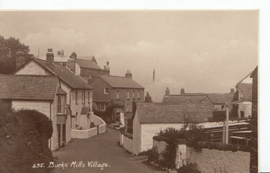 Devon Postcard - Bucks Mills Village   C22