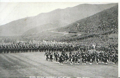 Scotland Postcard - Royal Review Edinburgh Sept 18th 1905 -   MB1425