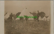 Load image into Gallery viewer, Scouting Postcard - Boy Scouts Setting Up Camp, Unknown Location RS27598
