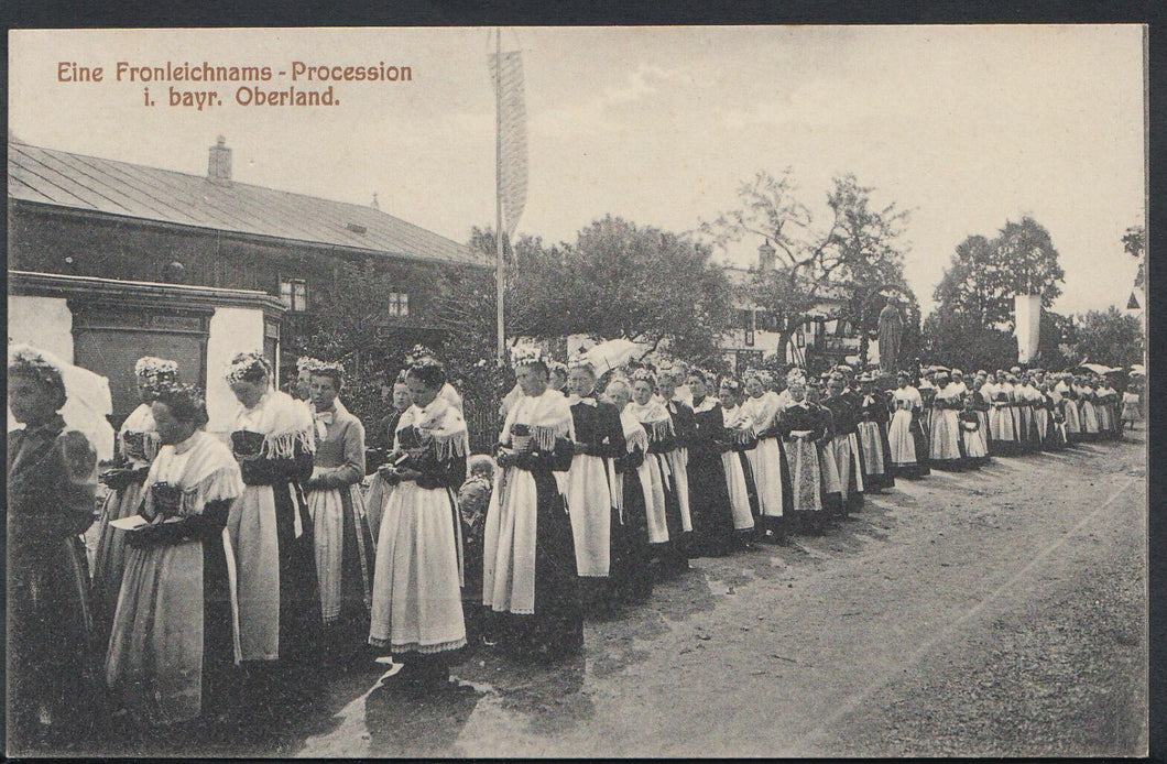 Switzerland Postcard - Eine Fronleichnams - Procession i.Bayr. Oberland  BH5903