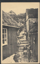 Load image into Gallery viewer, Faroe Islands Postcard - Gadeparti Thorshavn, Faeroerne   RS6402
