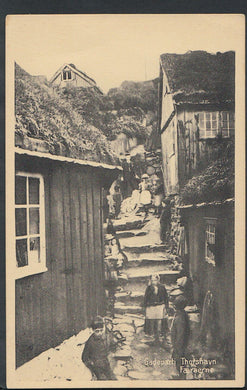Faroe Islands Postcard - Gadeparti Thorshavn, Faeroerne   RS6402