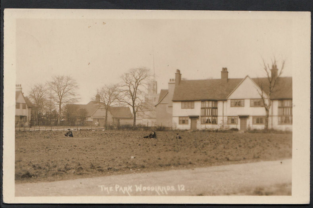 Yorkshire Postcard - The Park, Woodlands      B529