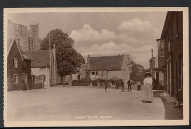 Suffolk Postcard - Market Place, Orford A3070
