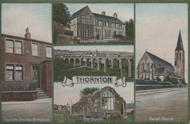 Lincolnshire Postcard - Views of Thornton  T10495
