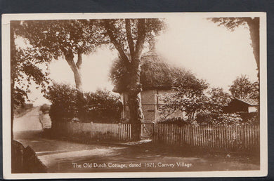 Essex Postcard - The Old Dutch Cottage, Dated 1621, Canvey Village   T29