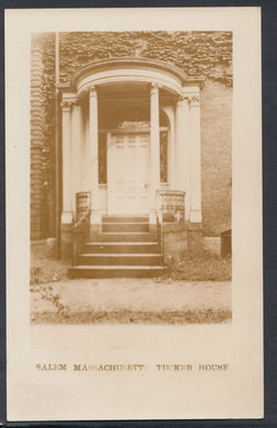 America Postcard - Tucker House, Salem, Massachusetts   T2922