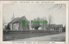 Load image into Gallery viewer, Essex Postcard - Two Churches, Willingale Spain and Willingale Doe  RS27918
