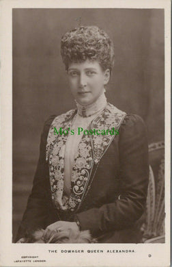 Royalty Postcard - The Royal Family -  The Dowager Queen Alexandra    RS27923