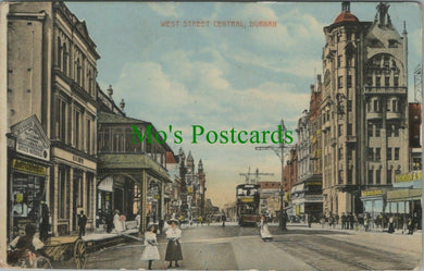 South Africa Postcard - West Street Central, Durban   RS27921