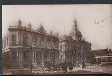Load image into Gallery viewer, Suffolk Postcard - Post Office and Town Hall, Ipswich     RS16232
