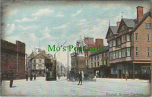 Load image into Gallery viewer, Cumbria Postcard - English Street, Carlisle  RS27889
