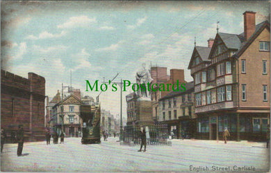 Cumbria Postcard - English Street, Carlisle  RS27889