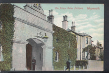 Load image into Gallery viewer, Dorset Postcard - The Prison Gates Portland, Weymouth   T3193
