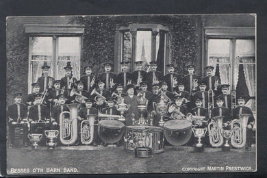 Lancashire Postcard - Besses O'Th Barn Band   T3225