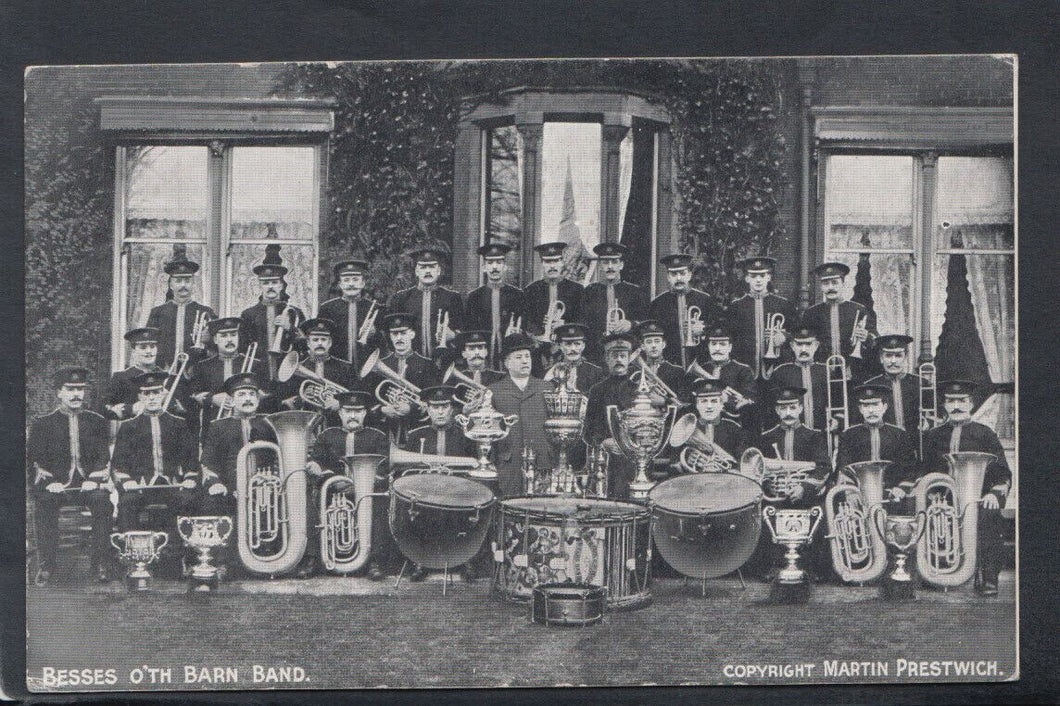 Lancashire Postcard - Besses O'Th Barn Band   T3225