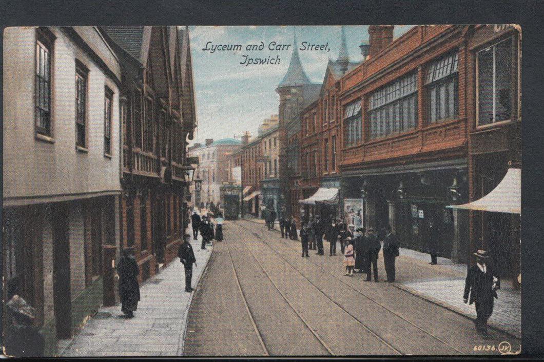 Suffolk Postcard - Lyceum and Carr Street, Ipswich    RS8395
