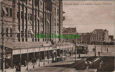 South Africa Postcard - Church Street and Market Square, Pretoria  RS27898