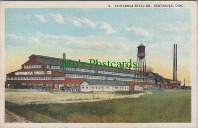 America Postcard - Ashtabula Steel Company, Ashtabula, Ohio   RS28154