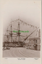 Load image into Gallery viewer, Hampshire Postcard - H.M.S.&quot;Victory&quot;, Nelson&#39;s Flagship, Portsmouth  RS28165
