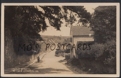 Somerset Postcard - Castle Street, Nether Stowey  A5693