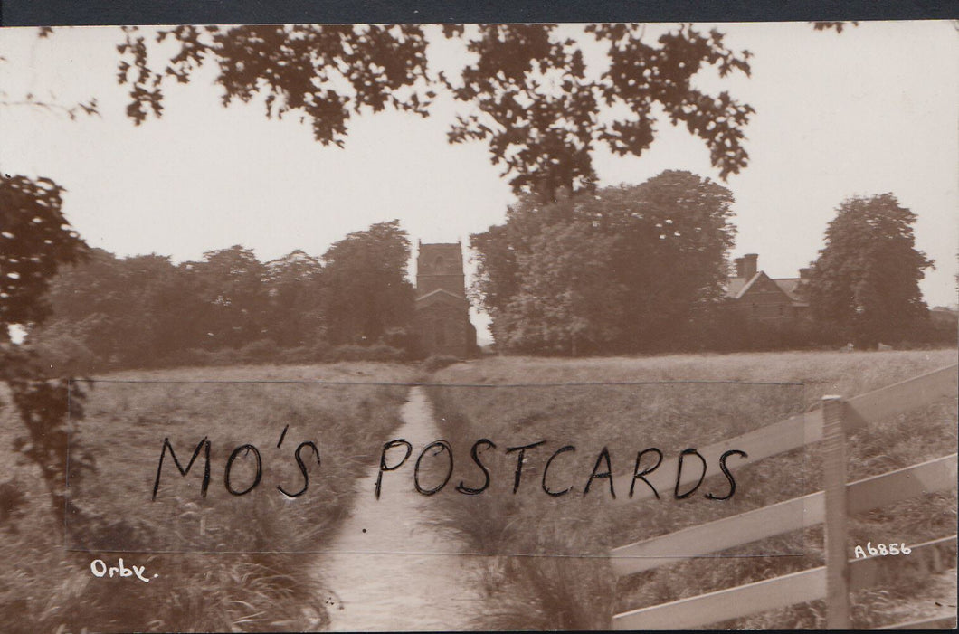Lincolnshire Postcard - View of Orby   BH3807