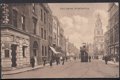 Worcestershire Postcard - The Cross, Worcester  B594
