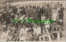 Load image into Gallery viewer, Ancestors Postcard -Large Group at The Seaside, Bournemouth, Dorset? RS28096
