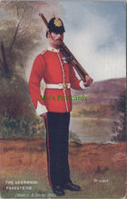 Load image into Gallery viewer, Military Postcard - British Military - The Sherwood Foresters - Private RS28057
