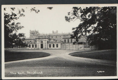 Suffolk Postcard - The Hall, Shrubland  RS16239