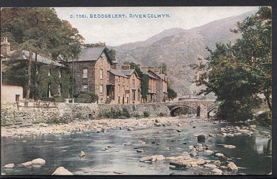 Wales Postcard - Beddgelert - River Colwyn  RS3089