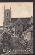 Load image into Gallery viewer, Kent Postcard - Front Entrance, St Leonard&#39;s Church, Hythe   RT1266
