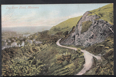 Worcestershire Postcard -  Ivy Scar Rock, Malvern   RT1462