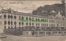 Load image into Gallery viewer, Brazil Postcard - Santos - Santa Caza, São Paulo    RS28112
