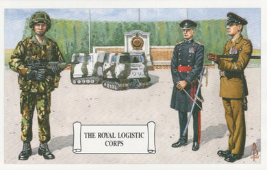 Military Postcard - Regiments - The Royal Logistic Corps - RS21649
