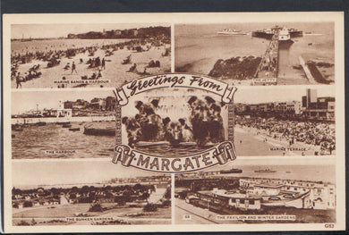 Kent Postcard - Greetings From Margate   RS17830