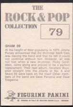 Load image into Gallery viewer, Panini Rock &amp; Pop Collection Music Sticker No 79 - Sham 69
