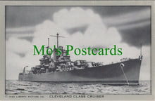 Load image into Gallery viewer, Naval Postcard - American Military - Cleveland Class Cruiser   RS27210
