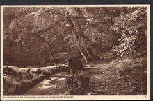 Load image into Gallery viewer, Derbyshire Postcard - Millers Dale By The River, Gems of Derbyshire Scenery RS3895
