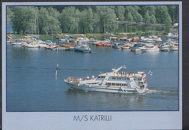 Shipping Postcard - M/S Katrilli, Karelia Lines, Lappeenranta  RT2415