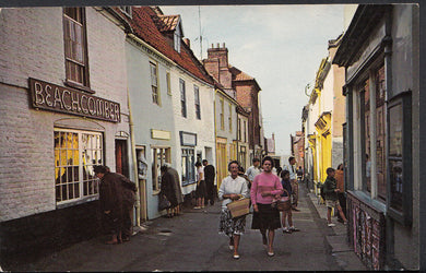 Norfolk Postcard - Staithe Street, Wells-Next-The-Sea    RS2164