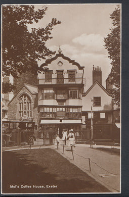 Devon Postcard - Mol's Coffee House, Exeter     RS5390