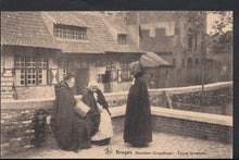 Load image into Gallery viewer, Belgium Postcard - Bruges - Derriere Gruuthuse, Types Brugeois RS2391
