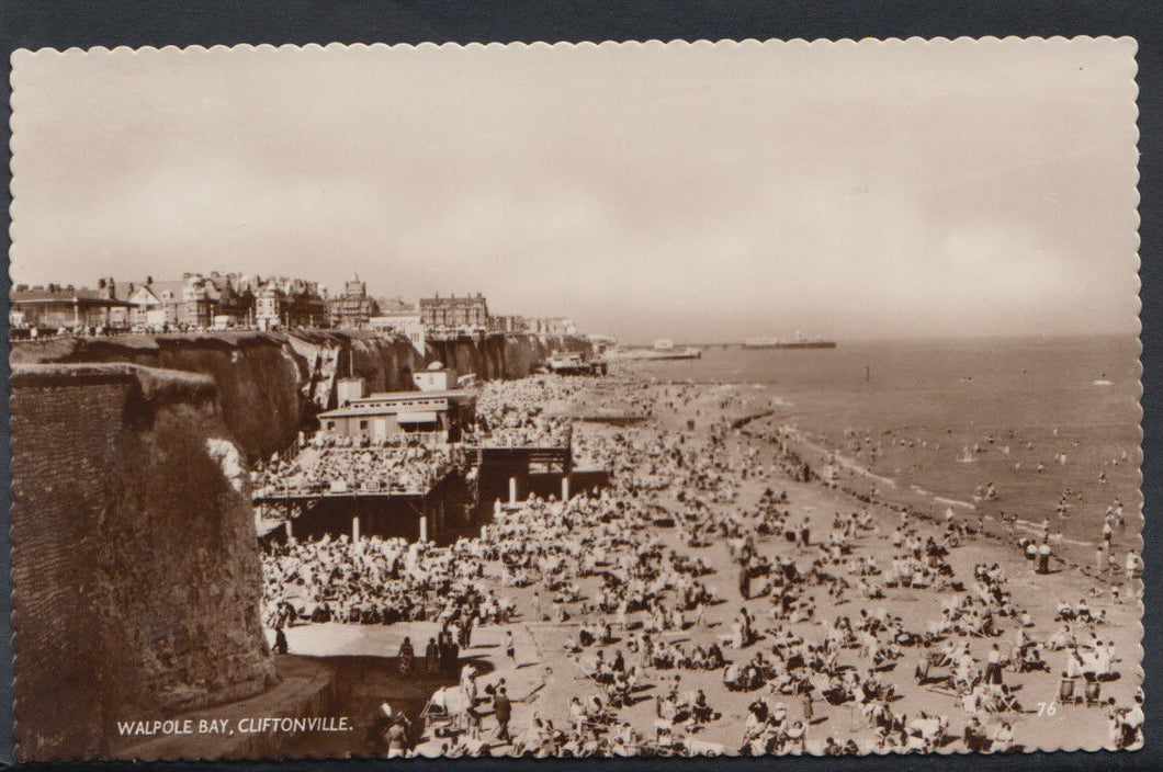 Kent Postcard - Walpole Bay, Cliftonville     RS6585