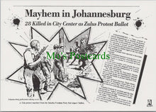 Load image into Gallery viewer, South Africa Postcard - Mayhem in Johannesburg
