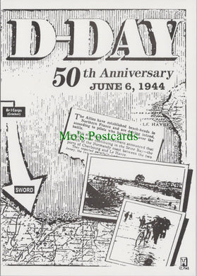 Military Postcard - 50th Anniversary of D-Day