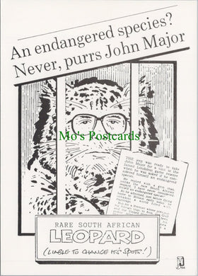 Politics Postcard - Prime Minister John Major