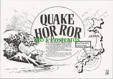 Headline Postcard - Japan Earthquake