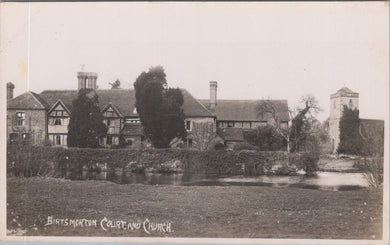 Worcestershire Postcard - Birtsmorton Court and Church  RS32870